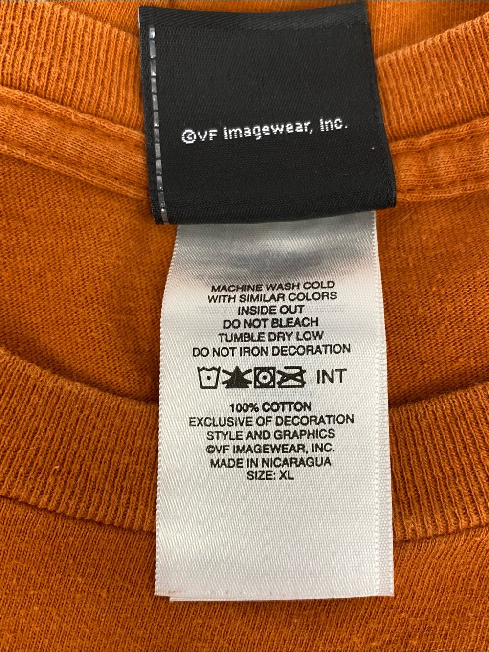 Harley-Davidson Orange XL T-shirt , 2010 Orlando FL - Picture 4 of 4